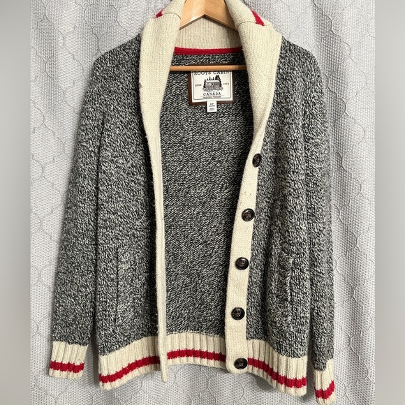 Heritage Roots Cabin Shawl Cardigan Size Small - Picture 3 of 12